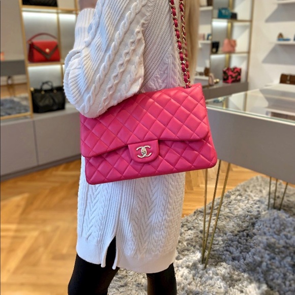 LOOKING FOR JUMBO CHANEL PINK - Picture 1 of 1
